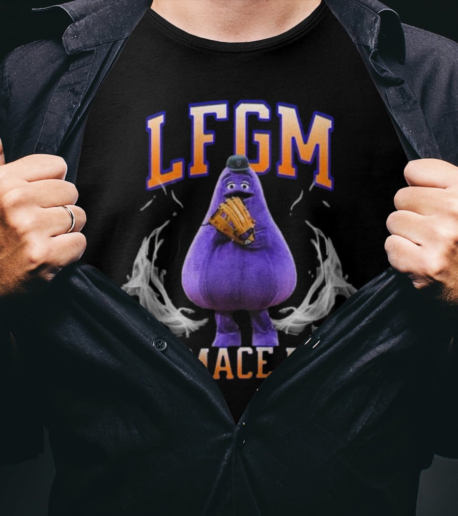 LFGM New York Baseball Grimace Era T-Shirt