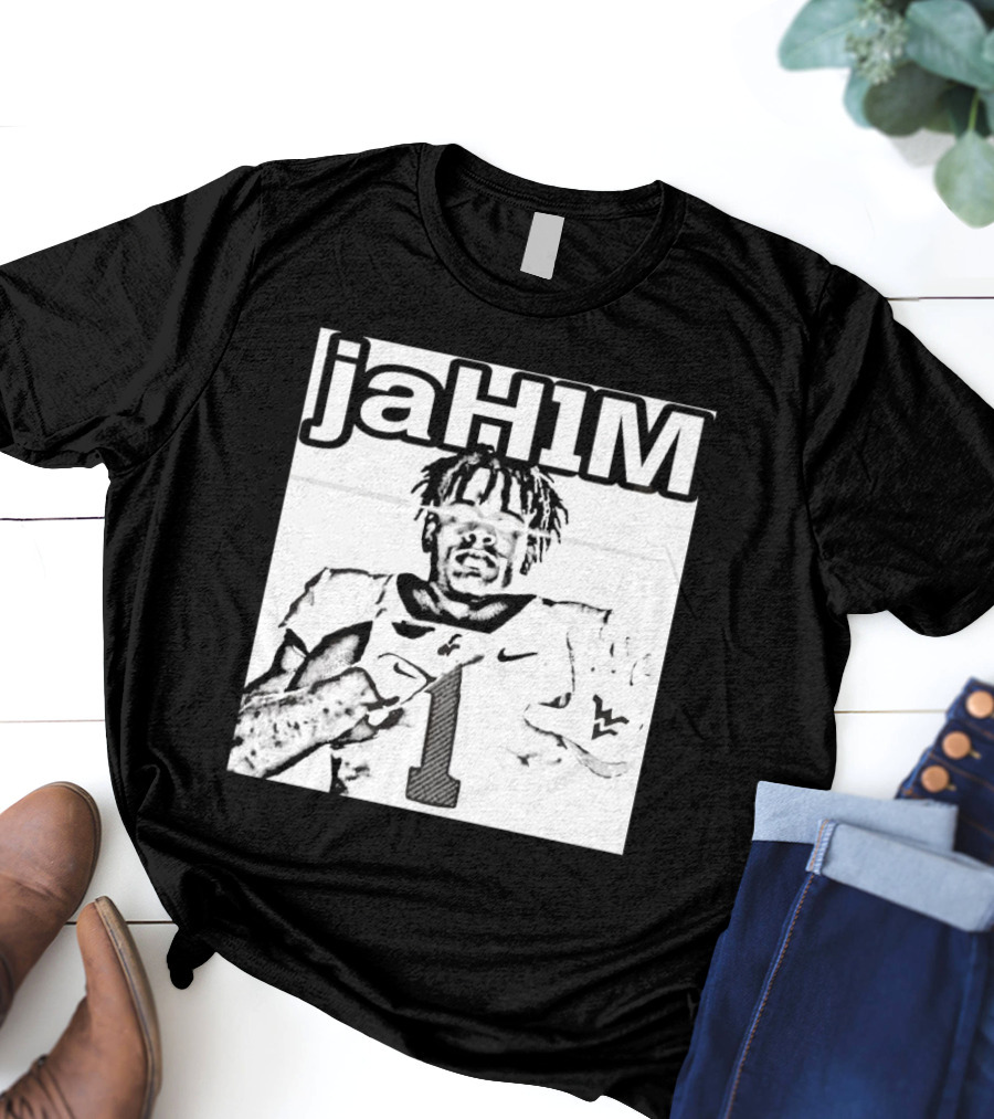 JaH1M Jahiem White West Virginia Mountaineers Football Player T-Shirt