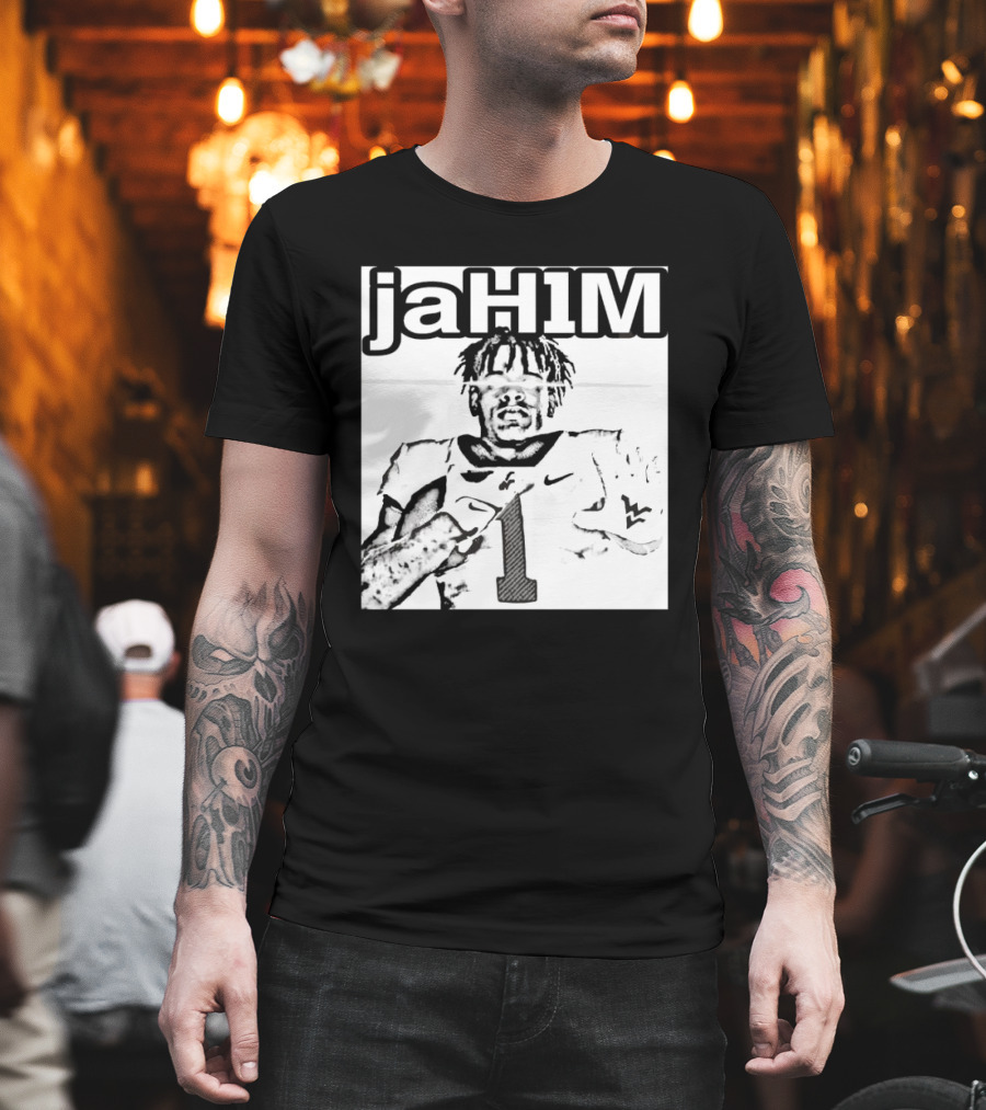 JaH1M Jahiem White West Virginia Mountaineers Football Player T-Shirt