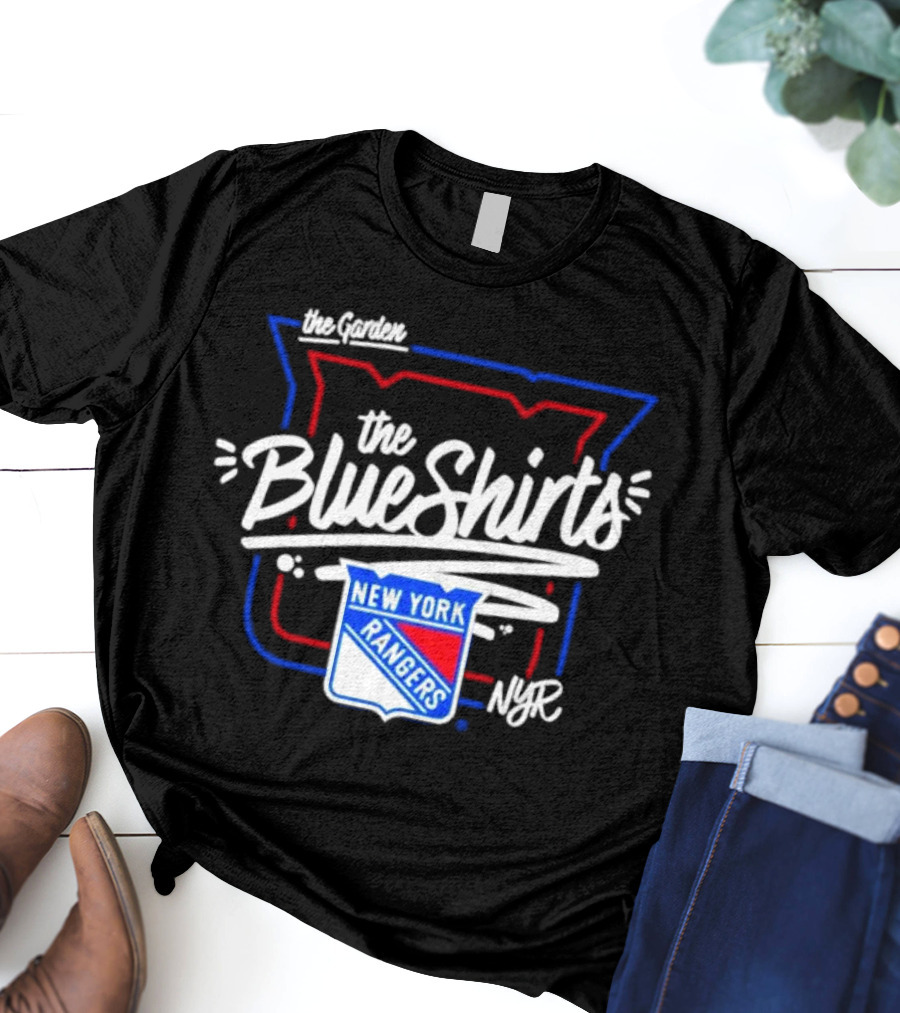 The Garden The Blue Shirts New York Rangers NYR T-Shirt