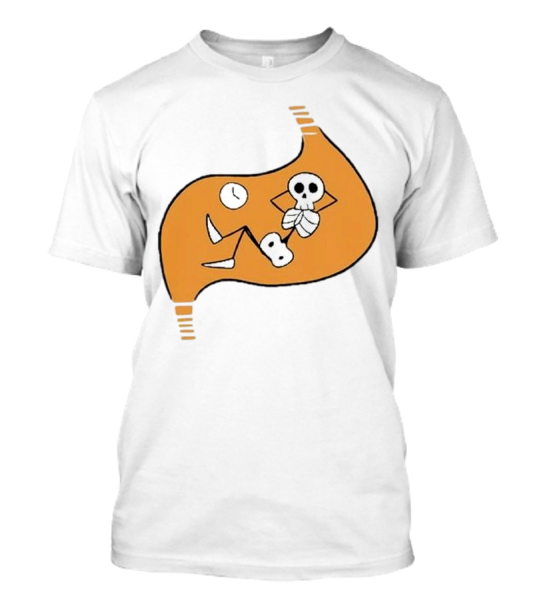 Delicious In Dungeon Meshi Laios Touden Skeleton Relaxing Inside Stomach T-Shirt