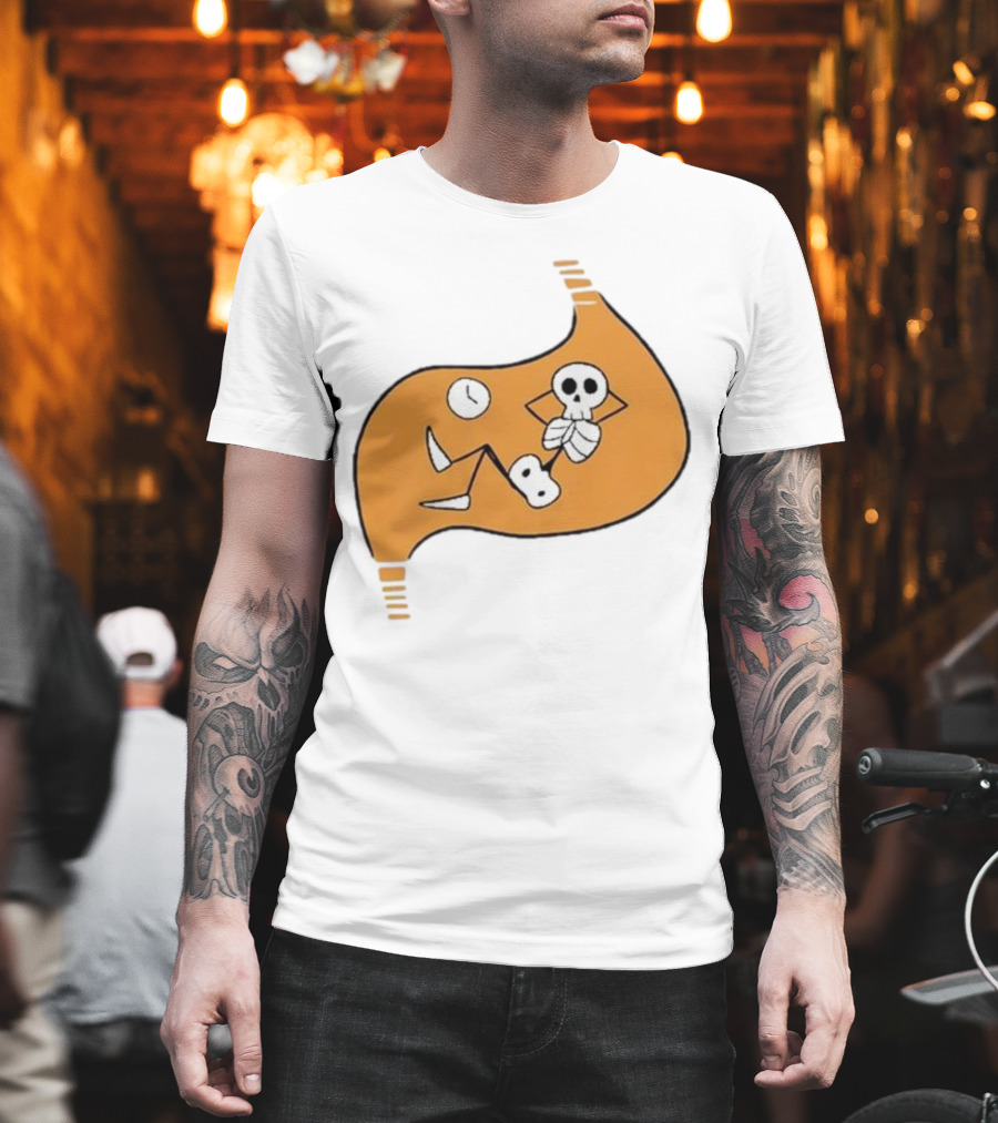 Delicious In Dungeon Meshi Laios Touden Skeleton Relaxing Inside Stomach T-Shirt