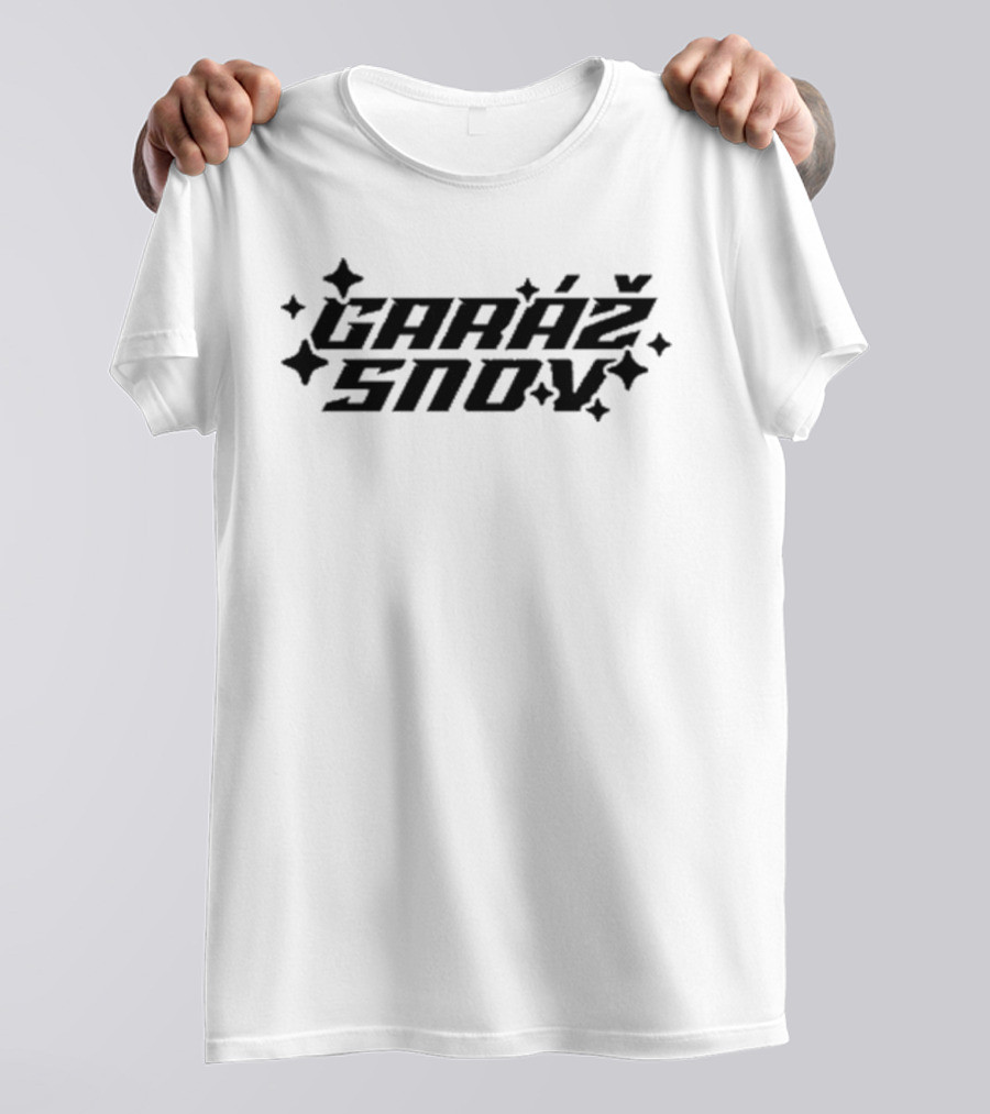 Koza Bobkov Garáž Snov Sparkling Text T-Shirt