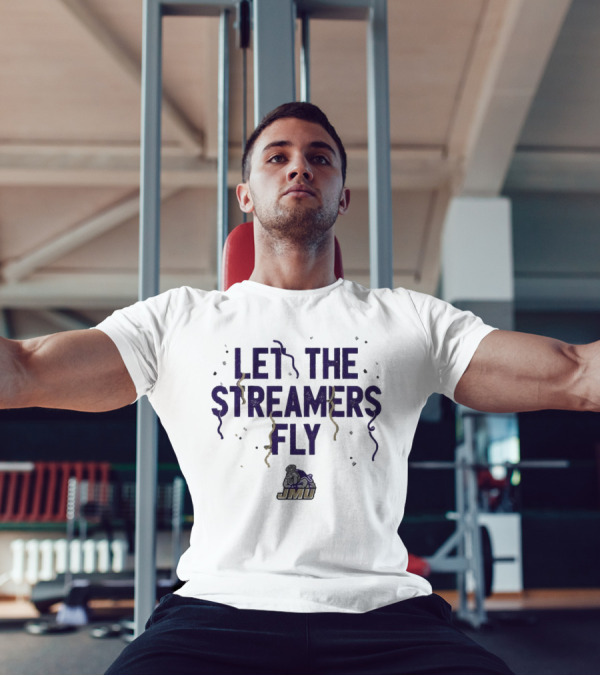 JMU Let The Streamers Fly Football Duke Dog T-Shirt