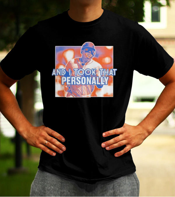 Mark Vientos And I Took That Personally Baseball T-Shirt