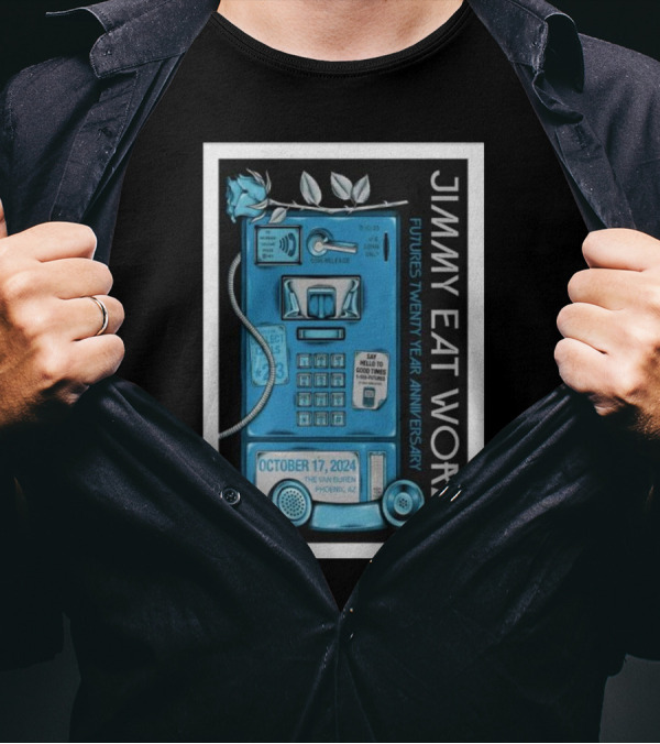 Jimmy Eat World Futures Twenty Year Anniversary October 17 2024 The Van Buren Phoenix AZ T-Shirt