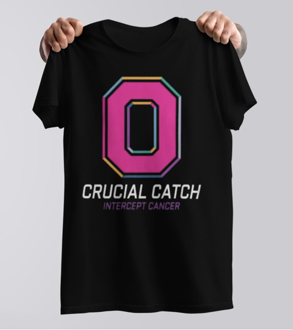 Ohio State Buckeyes 2024 Crucial Catch Intercept Cancer T-Shirt