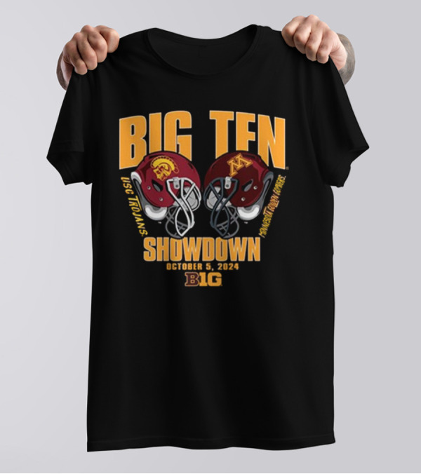 BIG TEN Showdown USC Trojans Vs Minnesota Golden Gophers October 5, T-Shirt