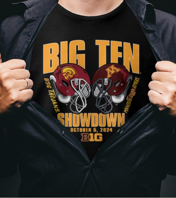 BIG TEN Showdown USC Trojans Vs Minnesota Golden Gophers October 5, T-Shirt