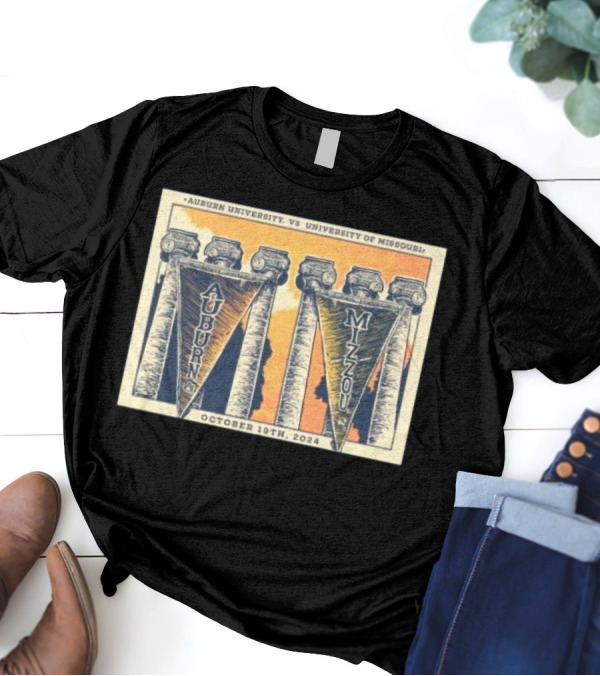 Auburn University Vs Mizzou October 19th, T-Shirt