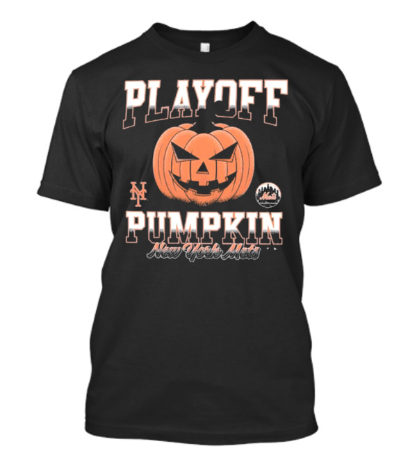 New York Mets Playoff Pumpkin 2024 MLB Postseason T-Shirt
