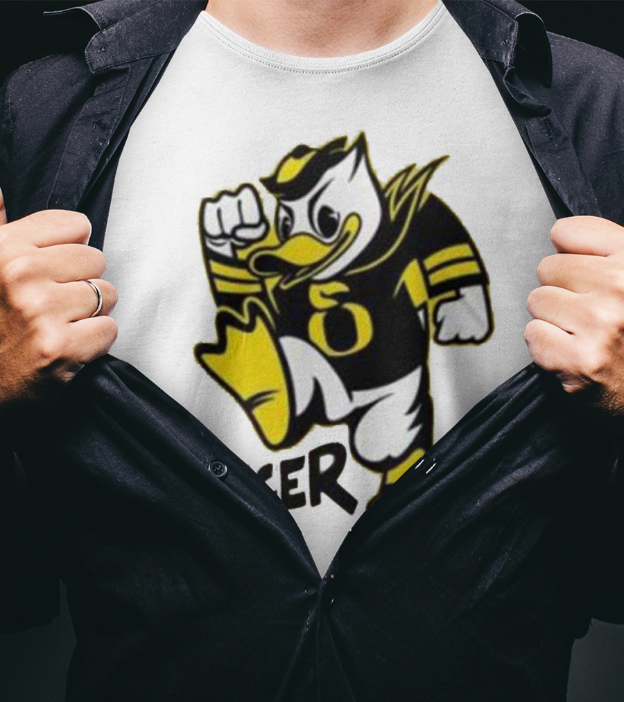 Oregon Ducks Fighting Cancer With Mascot T-Shirt