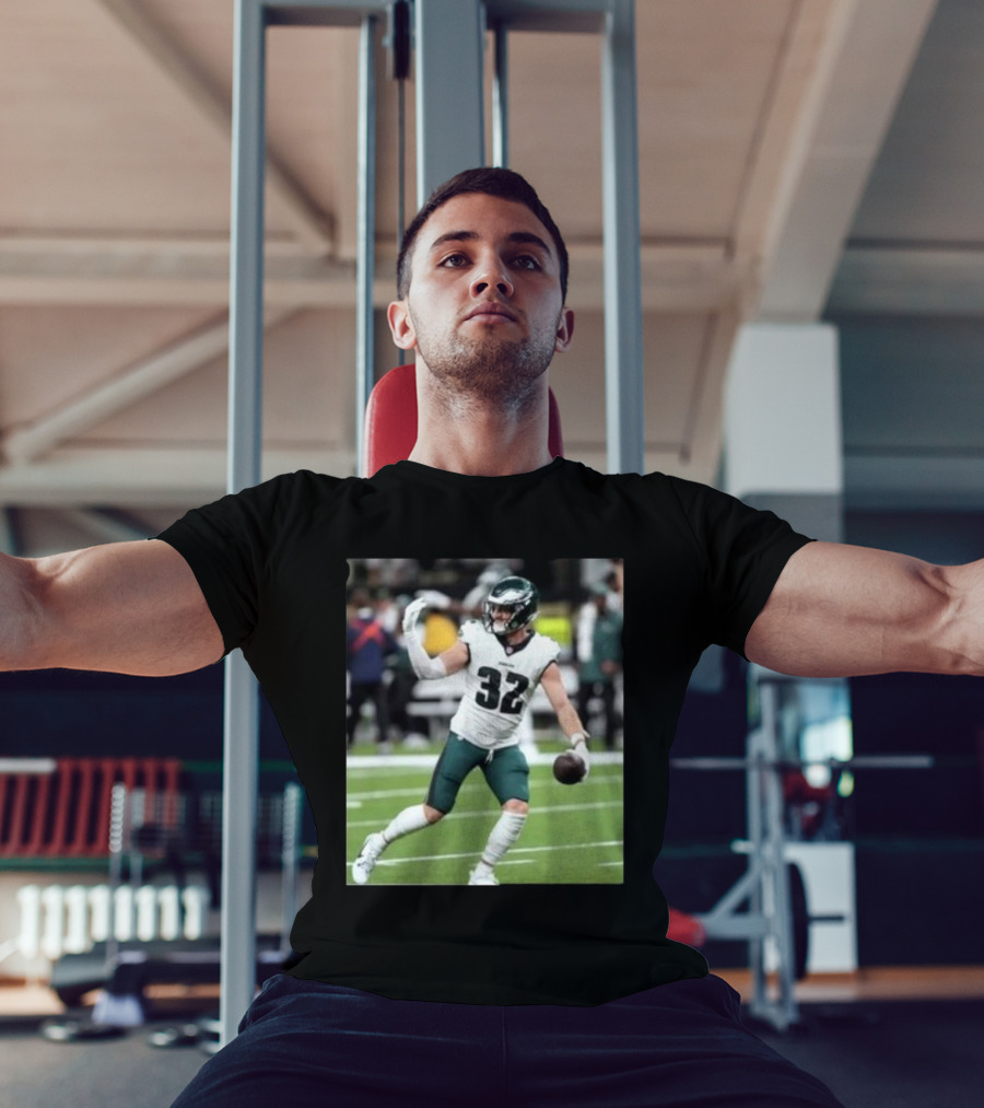Nick Sirianni Wearing Reed Blankenship Philadelphia Eagles Football Jersey T-Shirt