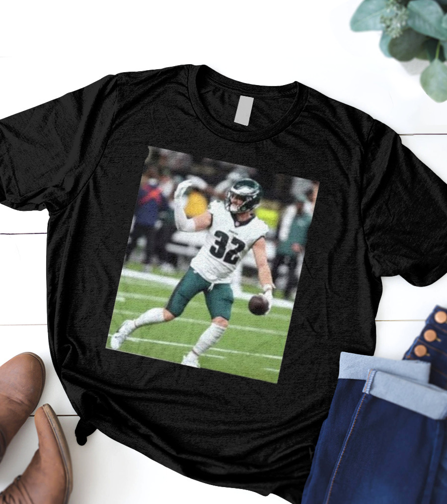 Nick Sirianni Wearing Reed Blankenship Philadelphia Eagles Football Jersey T-Shirt