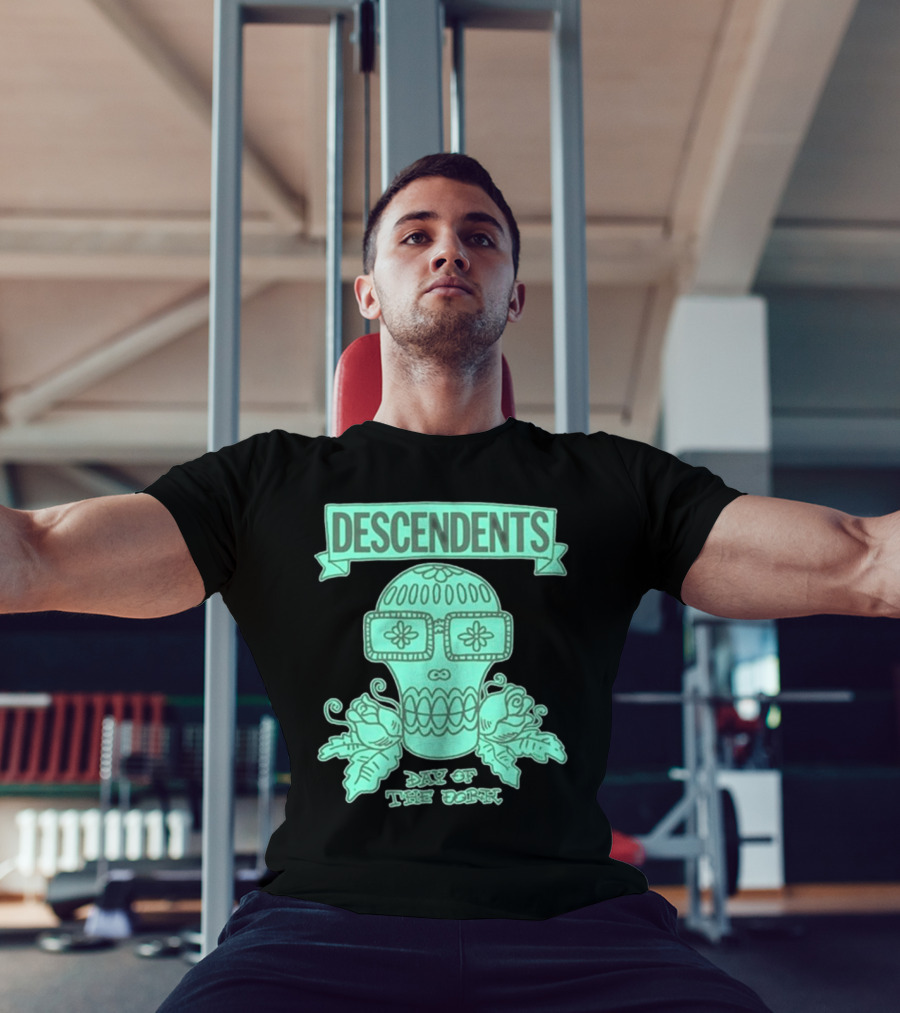 Descendents Day Of The Dork Skull And Roses T-Shirt