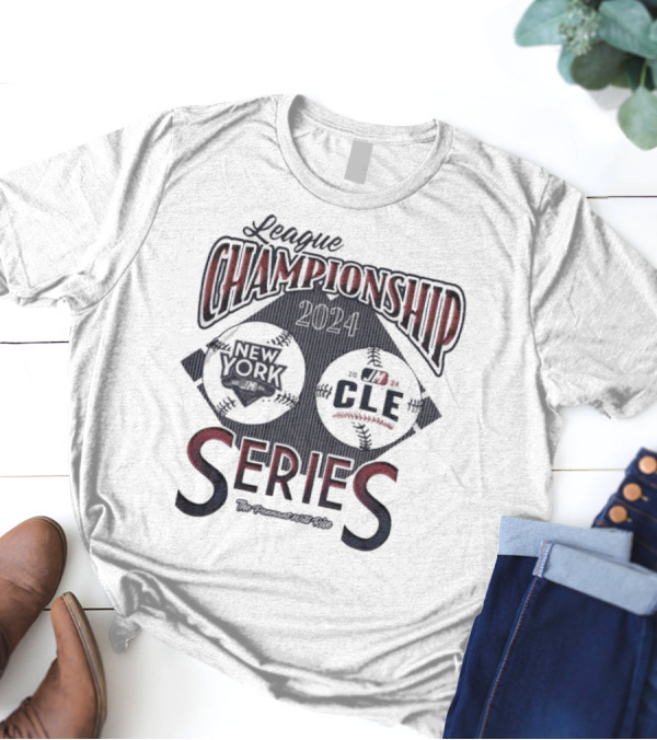 League Championship Series 2024 New York CLE The Pinnacle Will Rise T-Shirt