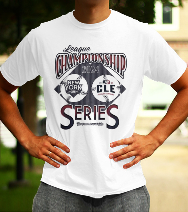 League Championship Series 2024 New York CLE The Pinnacle Will Rise T-Shirt