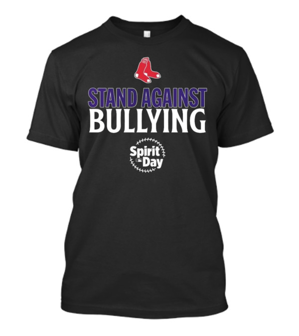 Boston Red Sox Stand Against Bullying Spirit Day T-Shirt