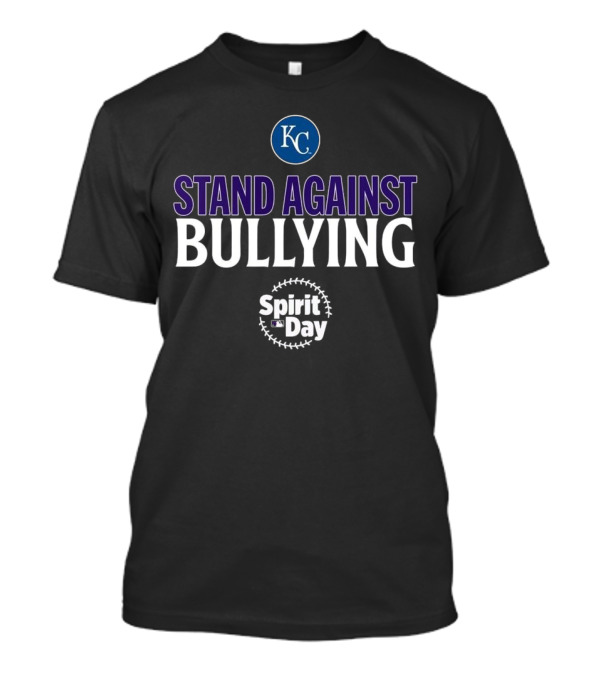 KC Royals Stand Against Bullying Spirit Day T-Shirt
