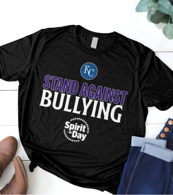 KC Royals Stand Against Bullying Spirit Day T-Shirt