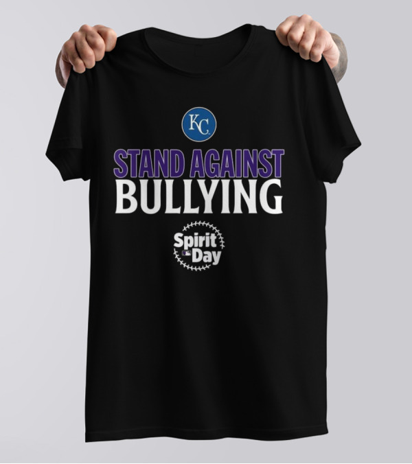 KC Royals Stand Against Bullying Spirit Day T-Shirt