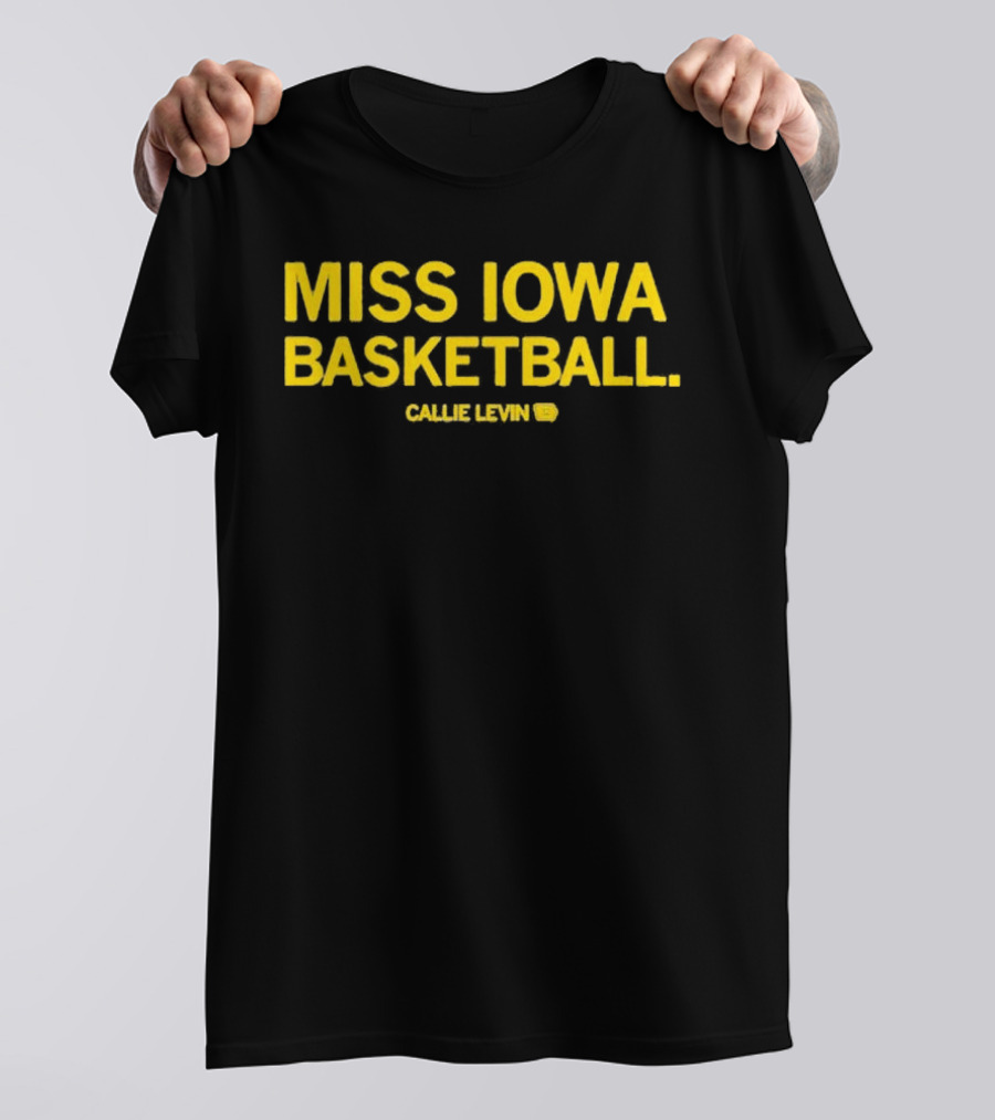 MISS IOWA BASKETBALL CALLIE LEVIN 12 T-Shirt