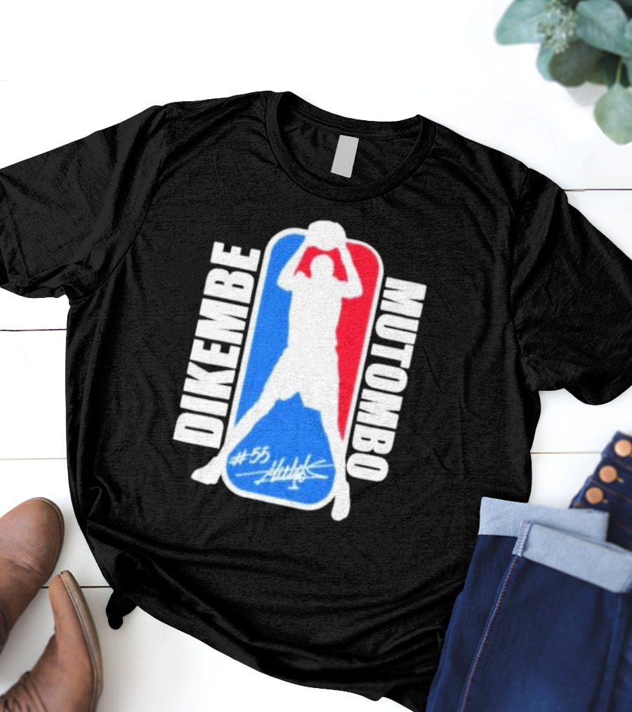 Dikembe Mutombo #55 Signature NBA T-Shirt