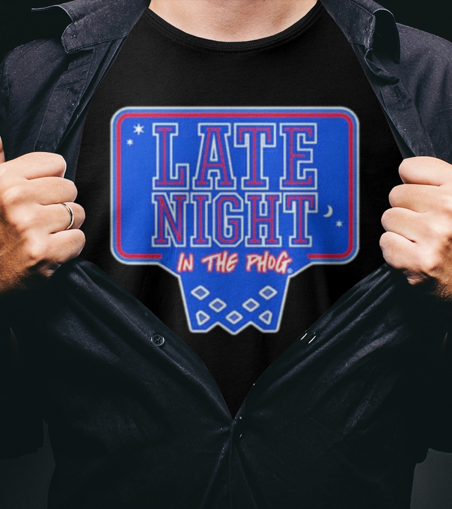 Late Night In The Phog Kansas Jayhawks Basketball Event T-Shirt