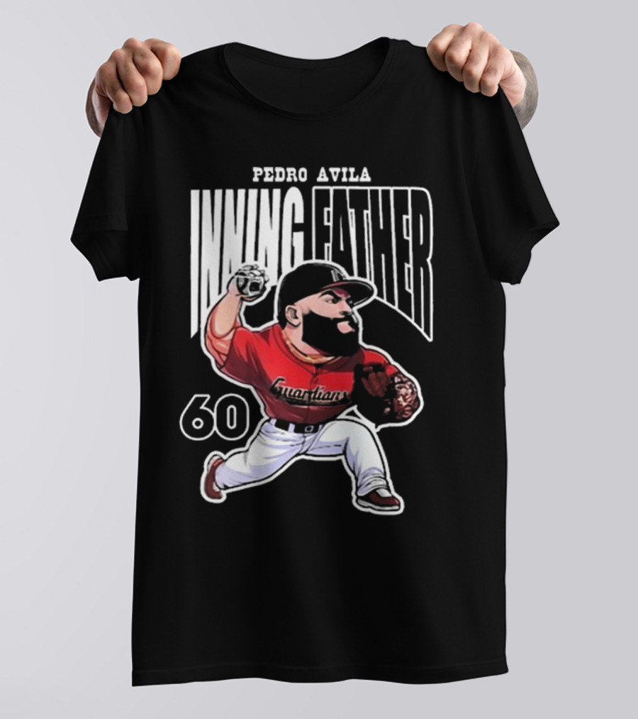 Pedro Avila Inning Father Guanhan 60 Team Spirit T-Shirt