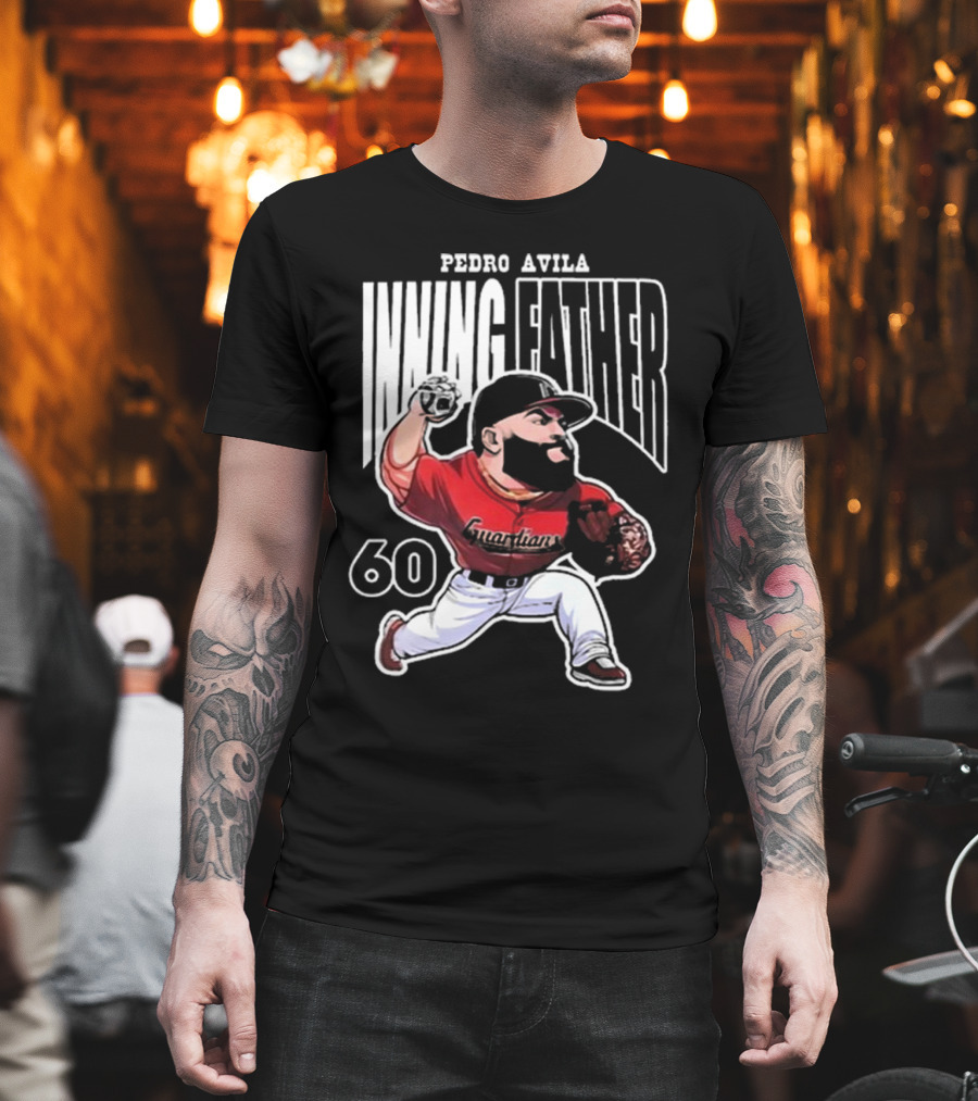 Pedro Avila Inning Father Guanhan 60 Team Spirit T-Shirt