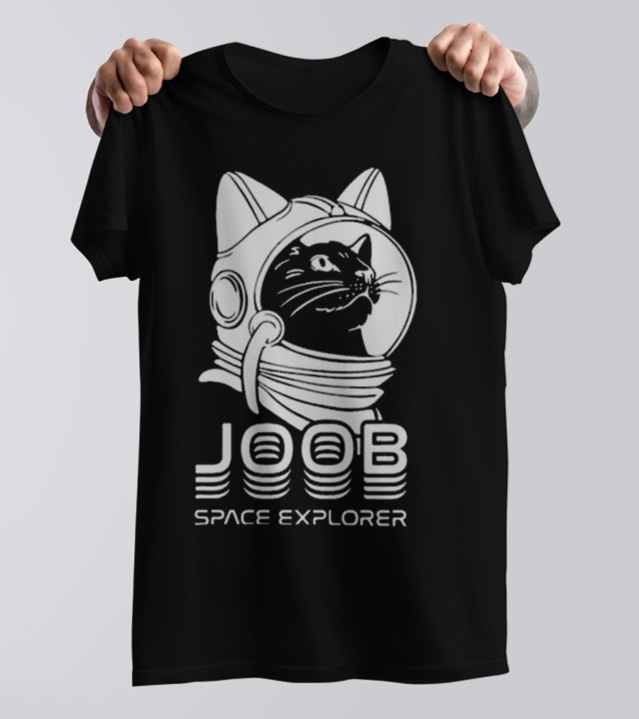 Evan And Katelyn Joob Cat Astronaut Space Explorer T-Shirt