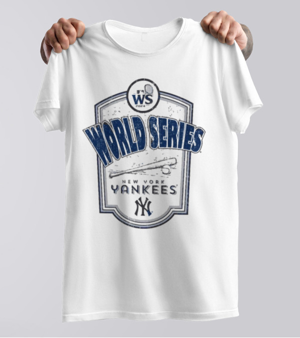 New York Yankees 2024 World Series Champions WS T-Shirt