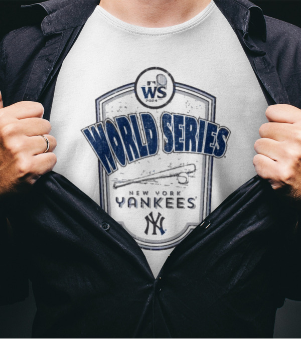 New York Yankees 2024 World Series Champions WS T-Shirt