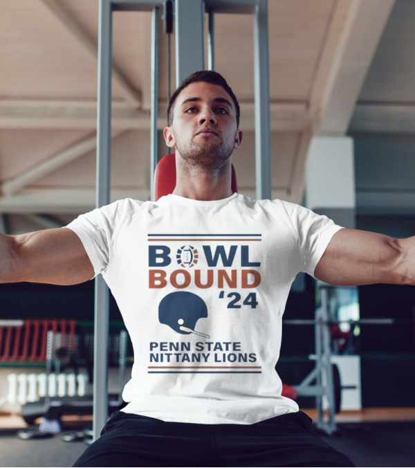 Bowl Bound '24 Penn State Nittany Lions Helmet Football T-Shirt