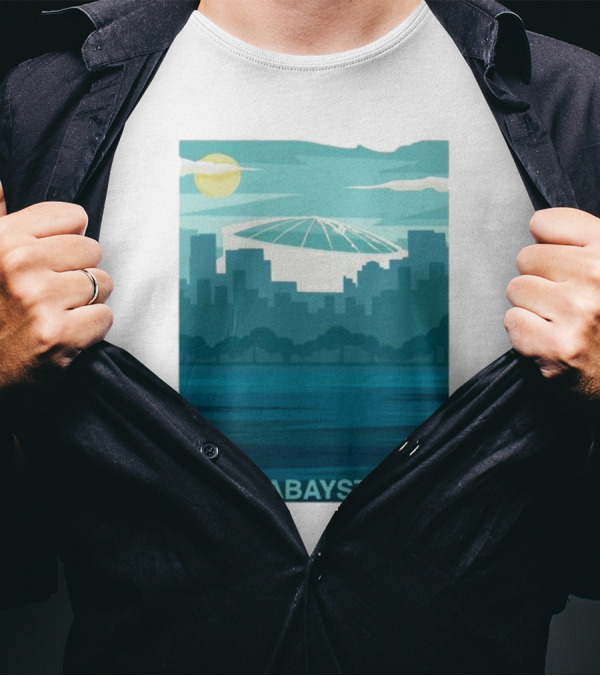 Tampa Bay Skyline #TampaBayStrong Stadium T-Shirt