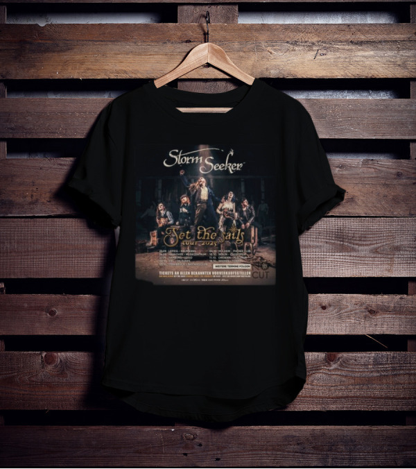 Storm Seeker Set The Sails Tour 2025 Germany Dates Concert T-Shirt