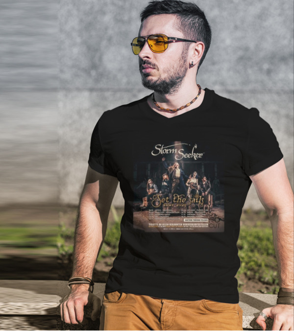 Storm Seeker Set The Sails Tour 2025 Germany Dates Concert T-Shirt