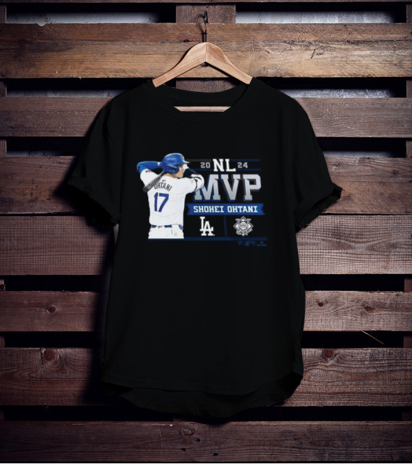 Los Angeles Dodgers 2024 NL MVP Shohei Ohtani 17 T-Shirt