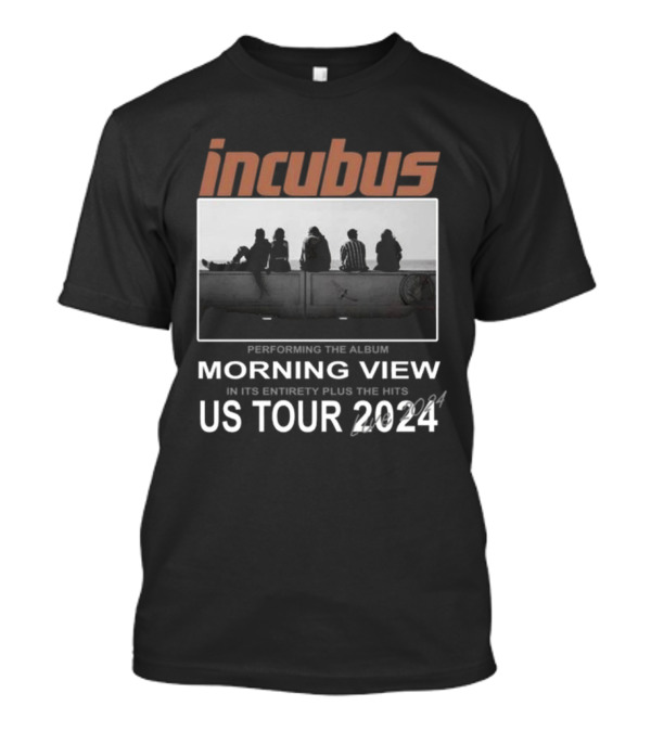 Incubus 2024 US Tour Morning View Album Plus Hits T-Shirt