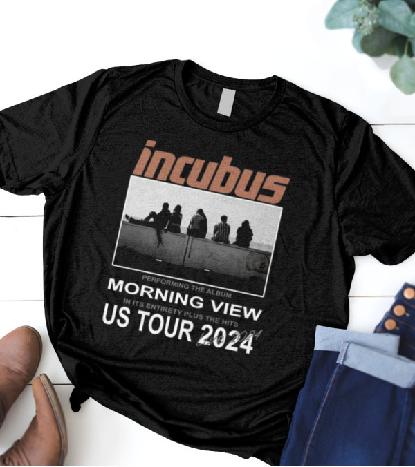 Incubus 2024 US Tour Morning View Album Plus Hits T-Shirt