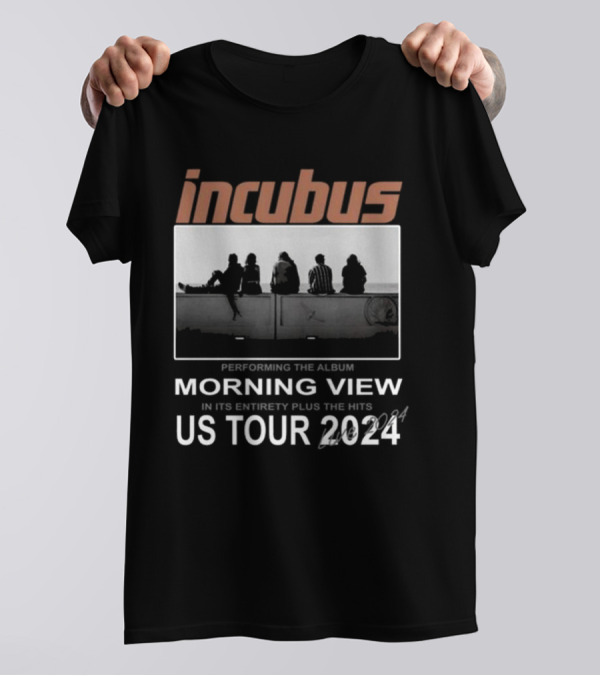 Incubus 2024 US Tour Morning View Album Plus Hits T-Shirt