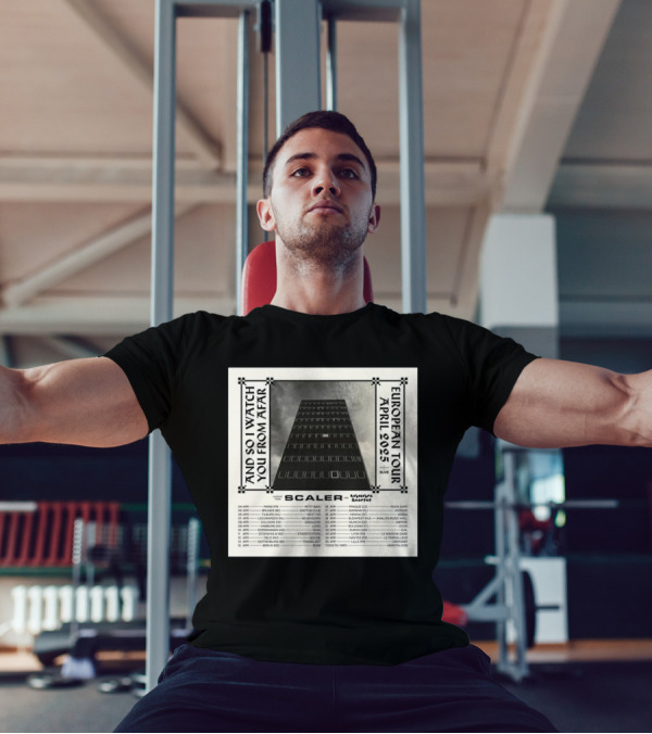 And So I Watch You From Afar European Tour April 2025 Scaler Album T-Shirt
