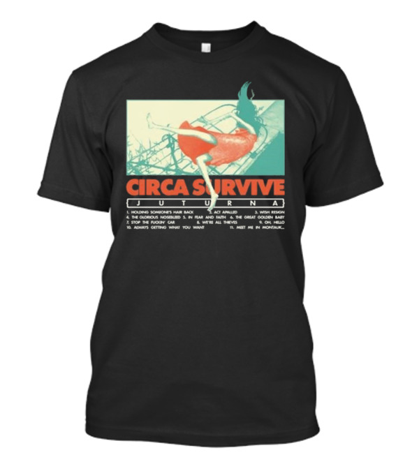 Circa Survive Juturna Album Artwork With Full Tracklist T-Shirt