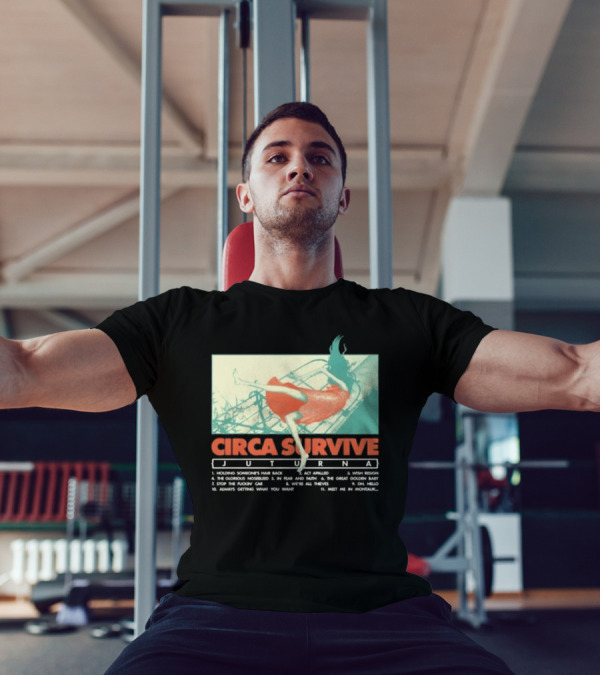 Circa Survive Juturna Album Artwork With Full Tracklist T-Shirt
