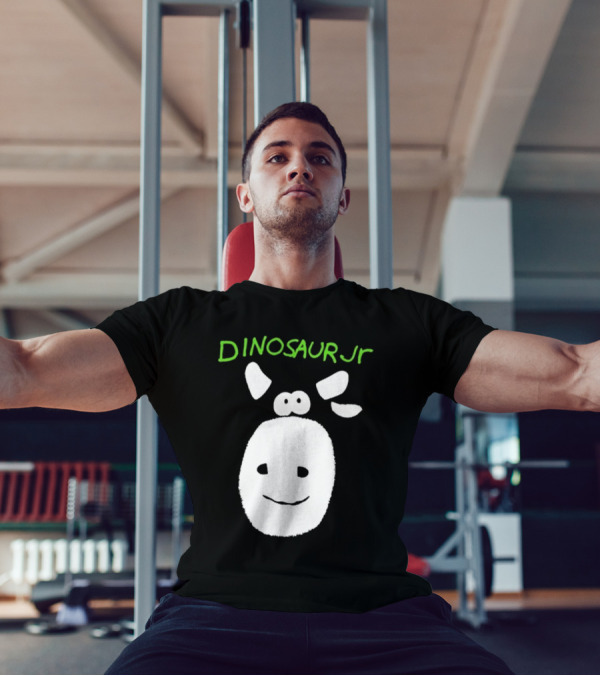 Dinosaur Jr. Cow Gorilla 2024 Smiling Face T-Shirt