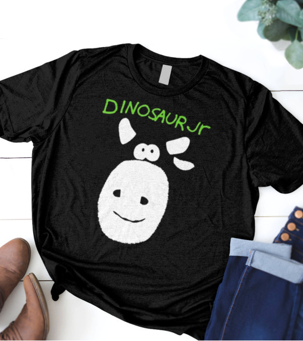 Dinosaur Jr. Cow Gorilla 2024 Smiling Face T-Shirt