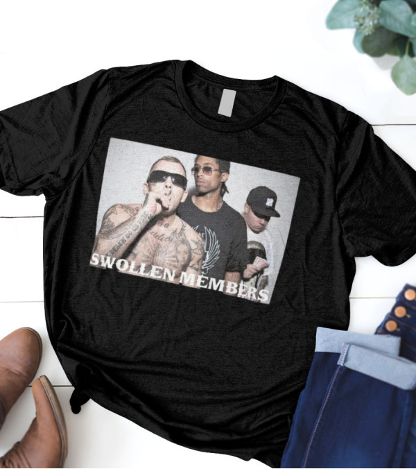 Subnoize Swollen Members Armed To The Teeth Group Image T-Shirt