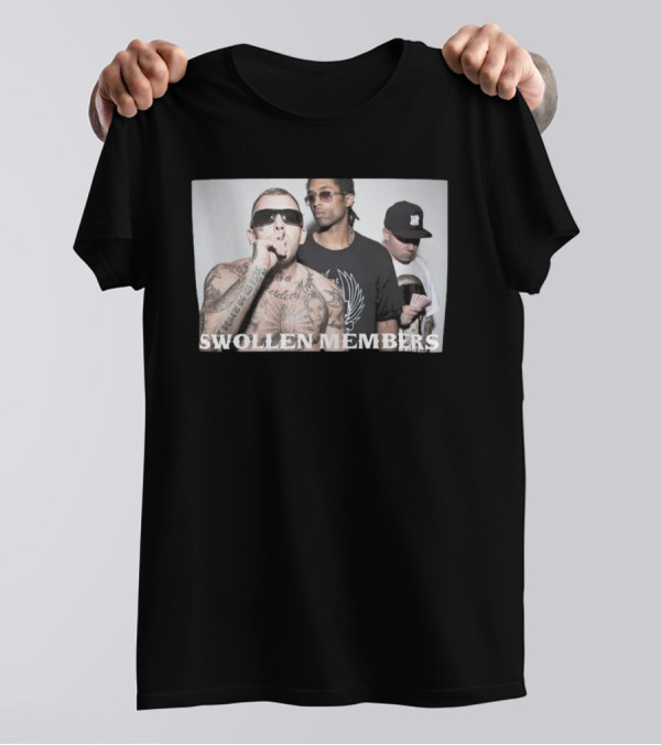 Subnoize Swollen Members Armed To The Teeth Group Image T-Shirt