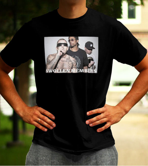 Subnoize Swollen Members Armed To The Teeth Group Image T-Shirt
