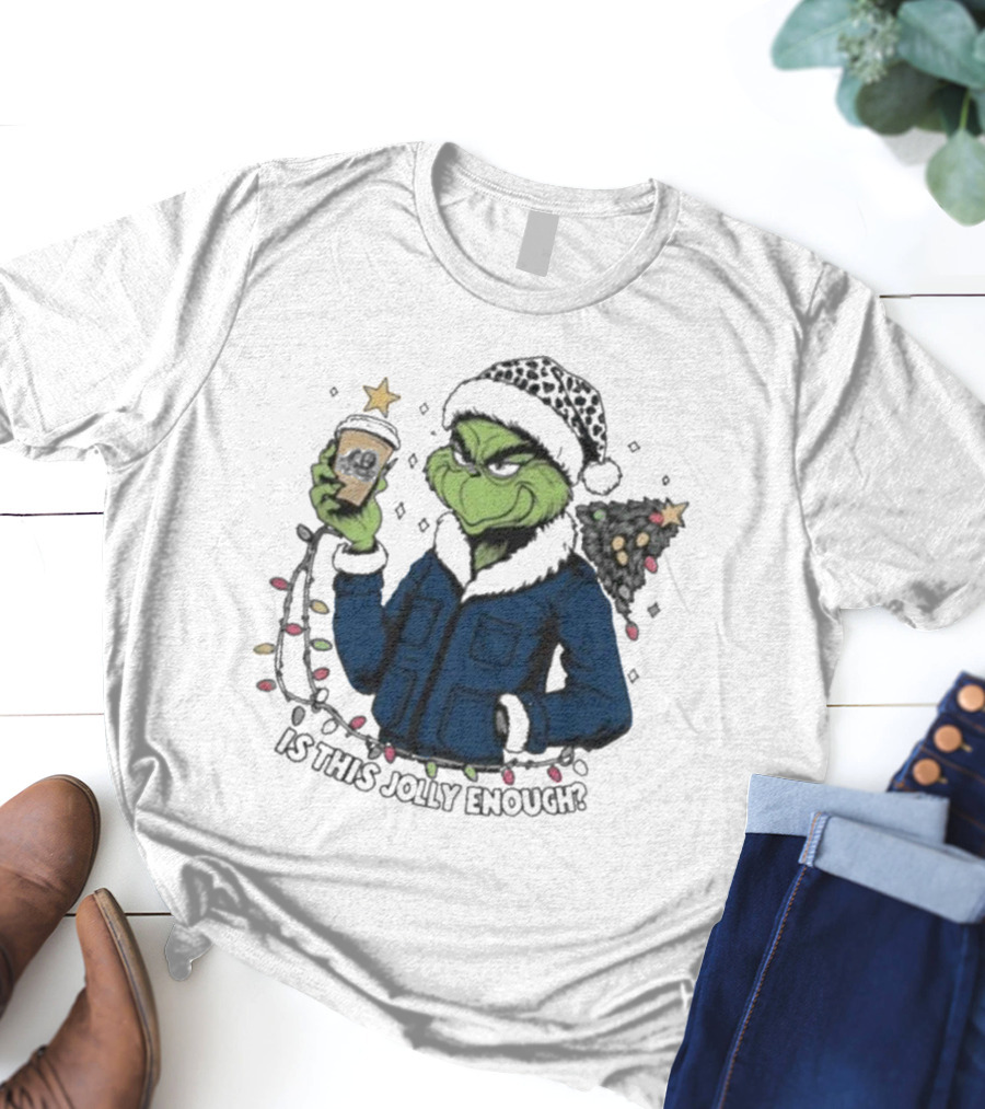 Old Dominion Monarchs Santa Grinch Christmas Is This Jolly Enough T-Shirt
